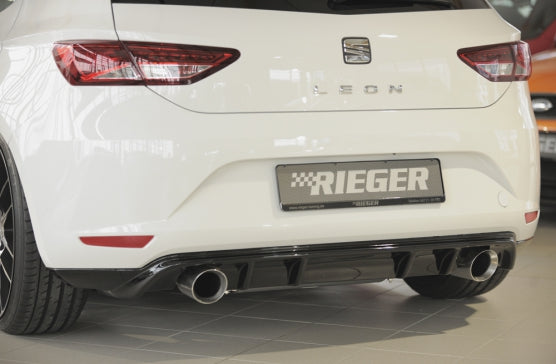 Difusor rieger seat león mk3 2012/16