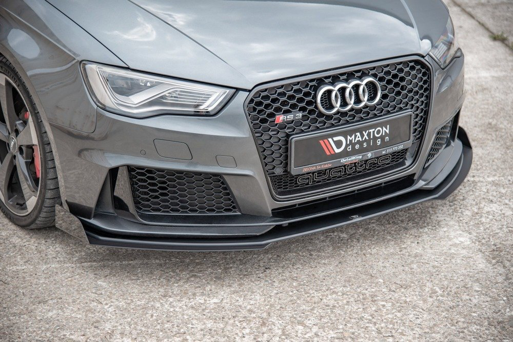 Lip Maxton Racing + flaps Audi RS3 8V Sportback 2015-2016