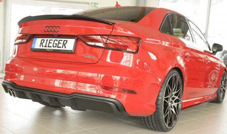 Difusor Rieger Audi A3 S-Line 8V 2016/20