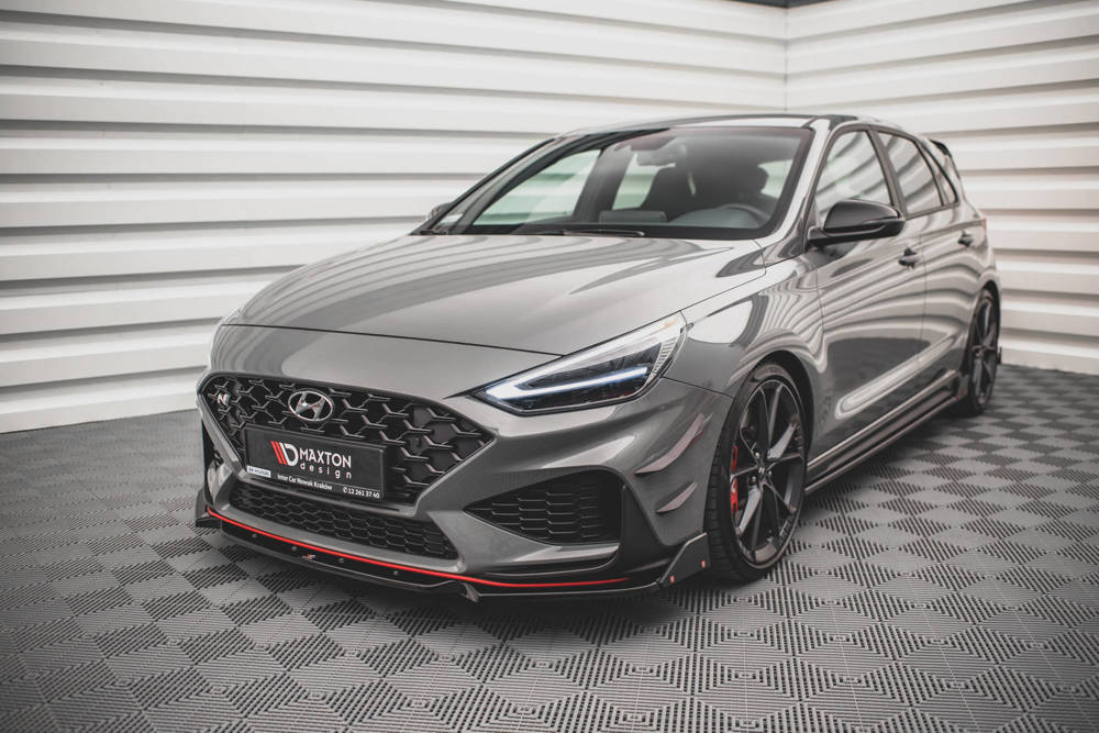 Lip Maxton v1 + flaps Hyundai i30N Hatchback & Fastback 2020-