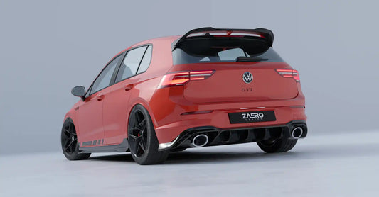 Difusor Zaero Volkswagen Golf mk8 Gti / Clubsport