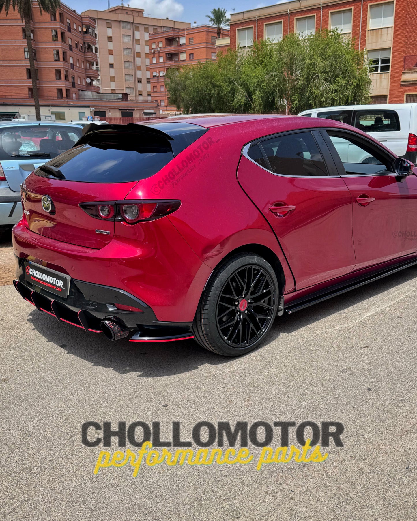 Añadido Difusor Maxton Mazda 3 Mk4 2019 -