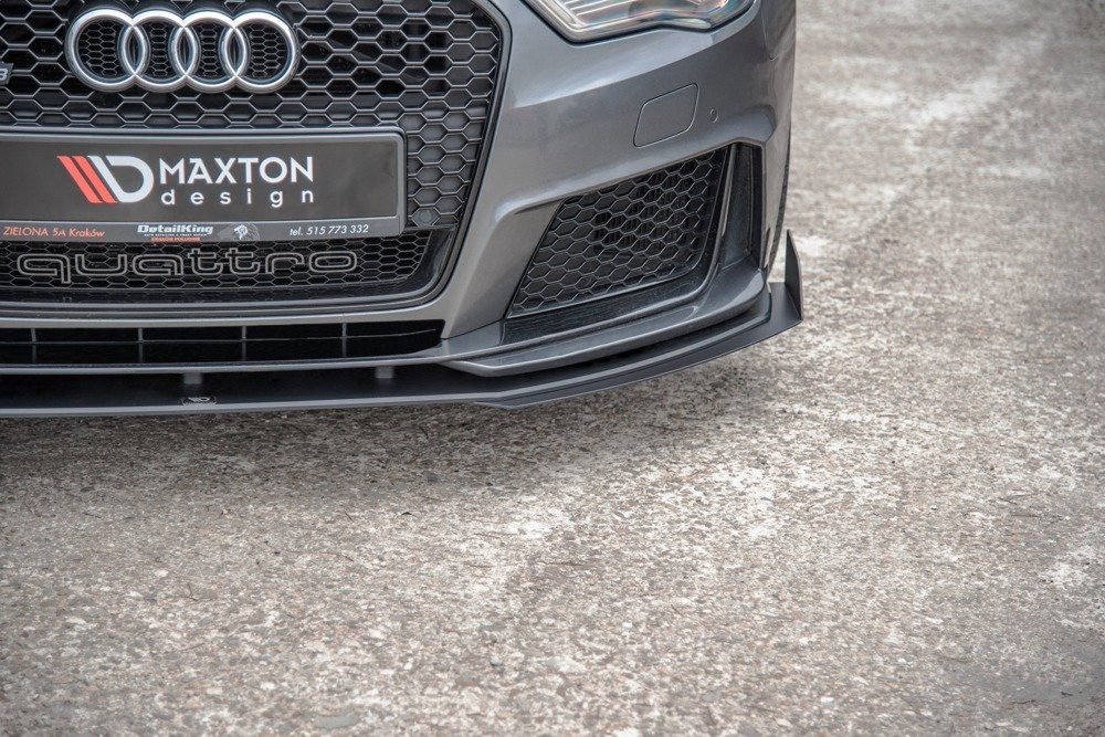 Lip Maxton Racing + flaps Audi RS3 8V Sportback 2015-2016