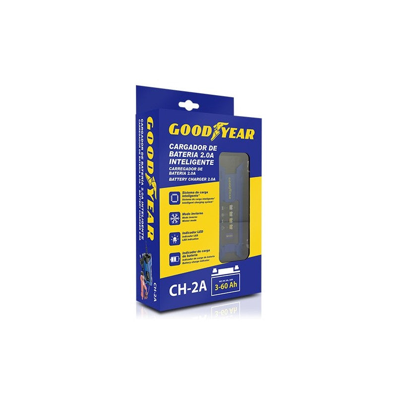 CARGADOR DE BATERIA 2.0A INTELIGENTE GOODYEAR CS6