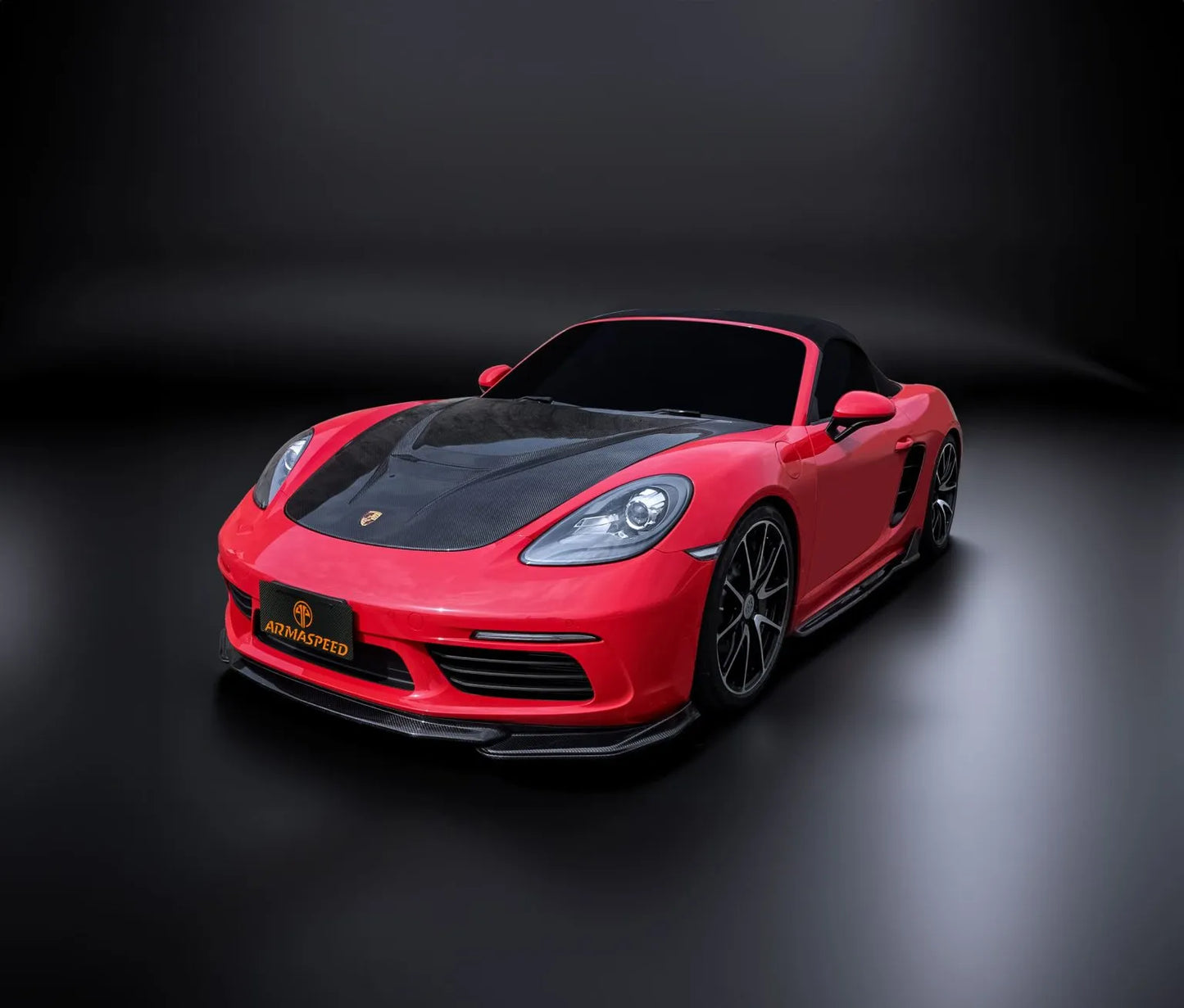 Lip delantero carbono Armaspeed Porsche 718 Cayman / Boxster