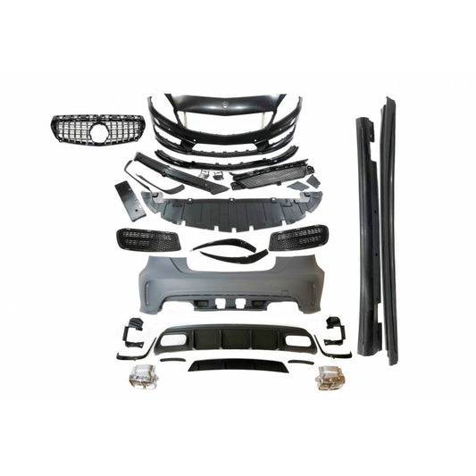 Kit Carrocería Mercedes Clase A W176 2012-2015 Look AMG Con Sensores