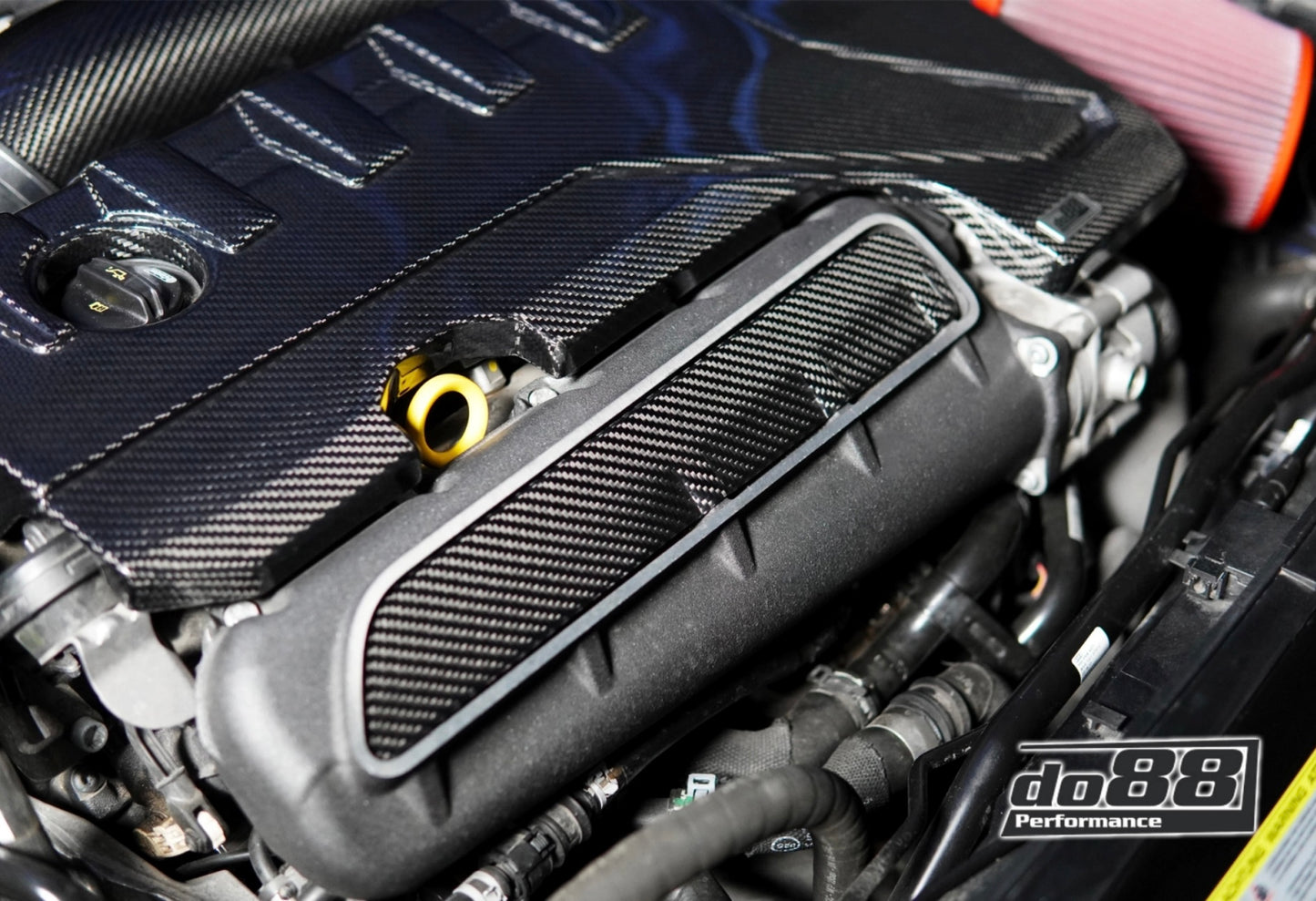 Tapa motor de carbono Audi Rs3 sportback/sedan 2017-