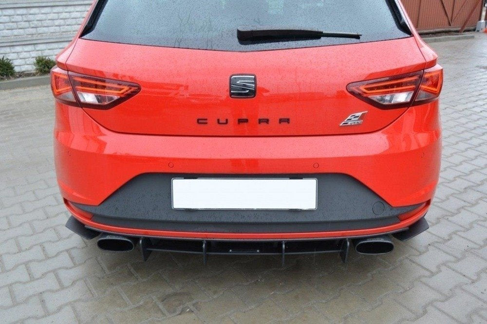 Añadido Difusor Maxton seat león mk3 Cupra 2012/16