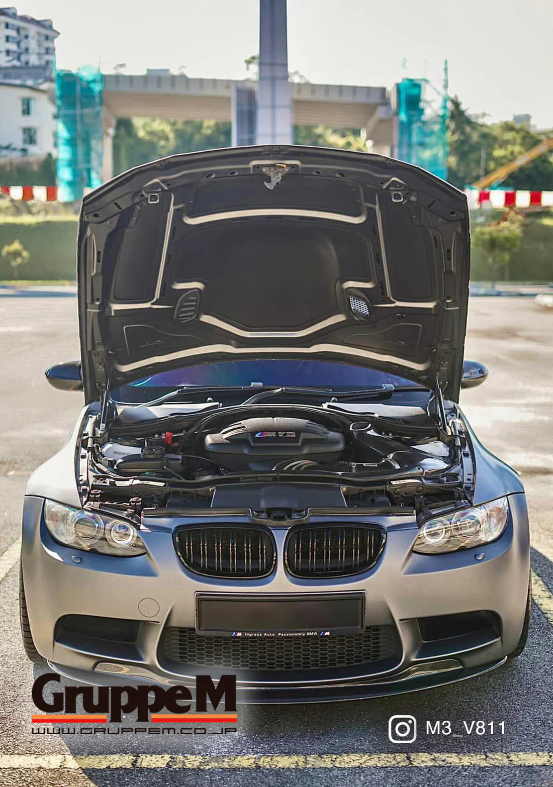 Admision de carbono Gruppe M para BMW M3 E92 / E93 / E90