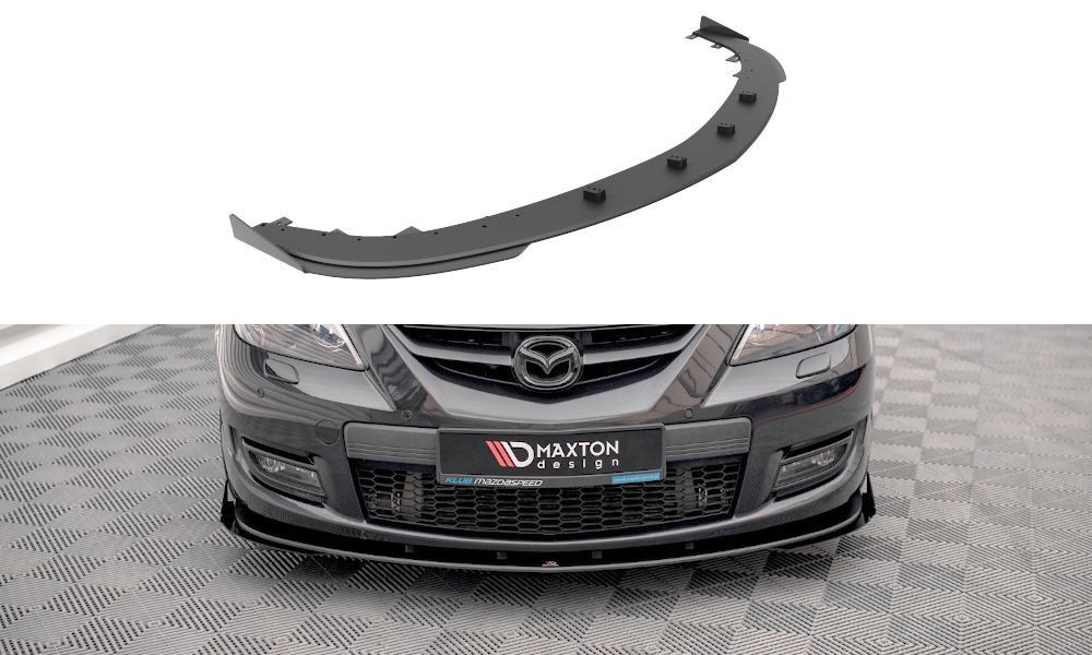 Lip Maxton Street Pro + flaps Mazda 3 MPS MK1 2006-2008