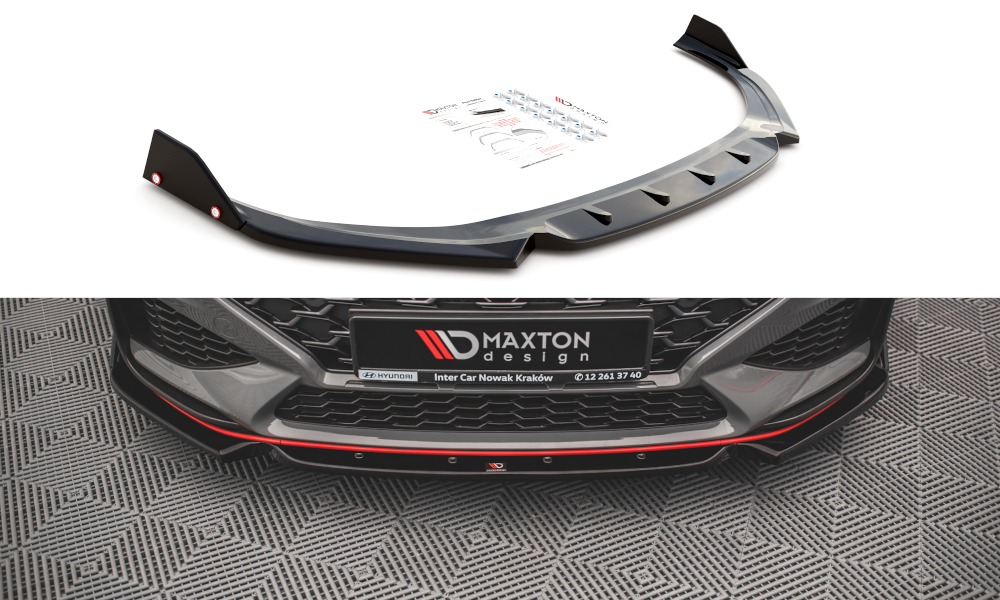 Lip Maxton v1 + flaps Hyundai i30N Hatchback & Fastback 2020-