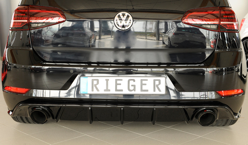 Difusor Rieger Volkswagen Golf mk7.5 GTI