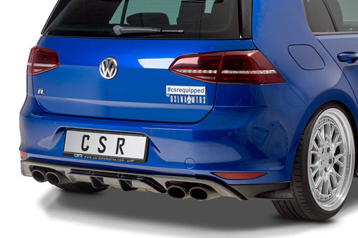 Difusor CSR Volkswagen Golf mk7 R & Rline 2012-17