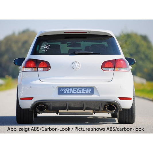 Difusor Rieger VW Golf Mk6 GTI / GTD