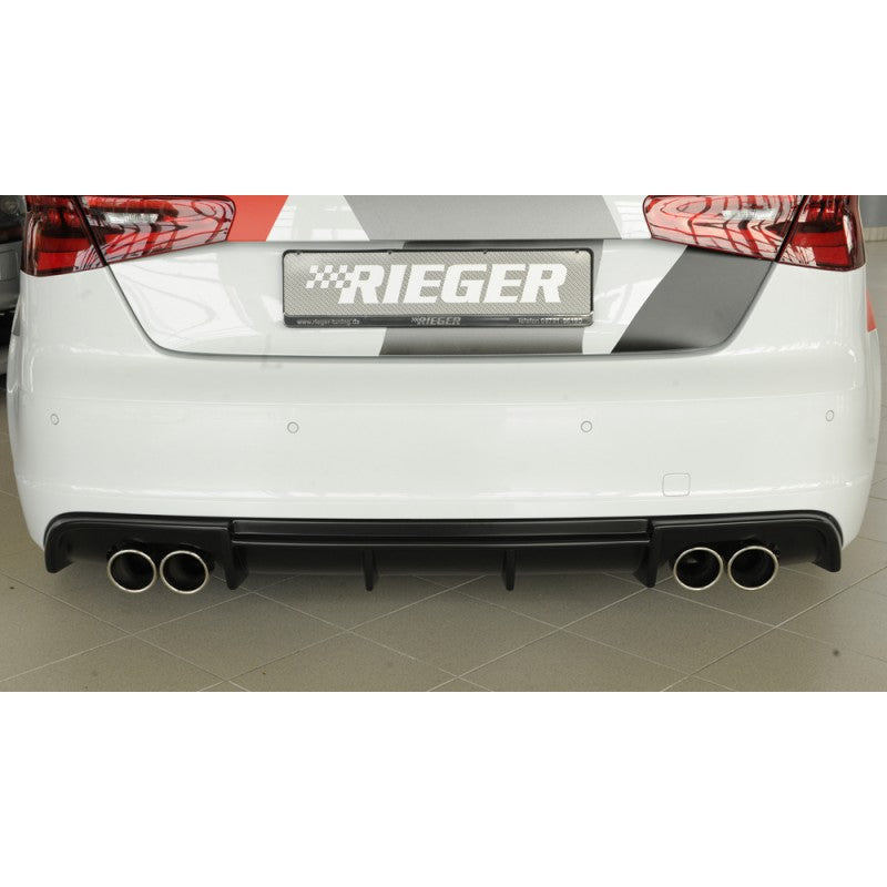 Difusor Rieger A3 8V S-Line Hatchback / Sportback 2012/16