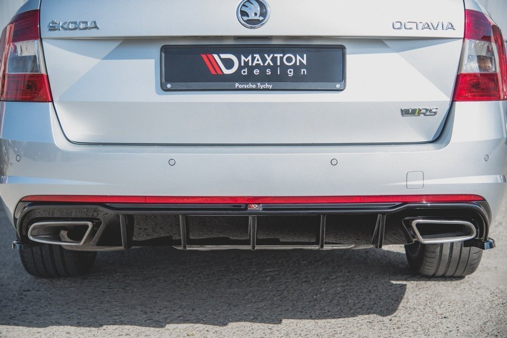 Difusor Maxton v2 Skoda Octavia RS Mk3 / Mk3 FL Hatchback / Estate