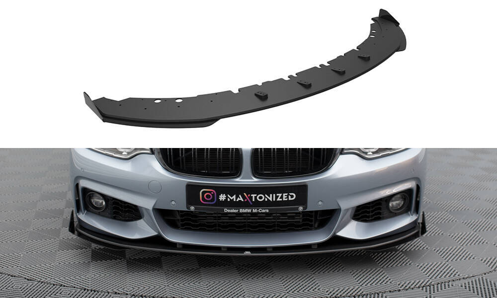 Lip Maxton Pro + flaps BMW Serie 4 F32 / F36 / F33 Pack Mg