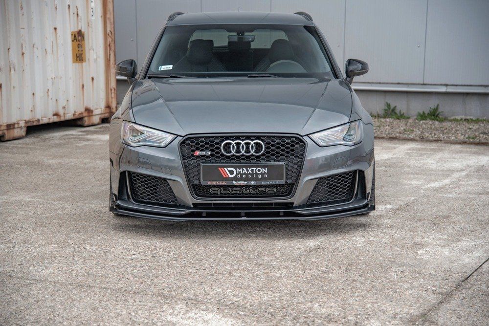 Lip Maxton Racing + flaps Audi RS3 8V Sportback 2015-2016