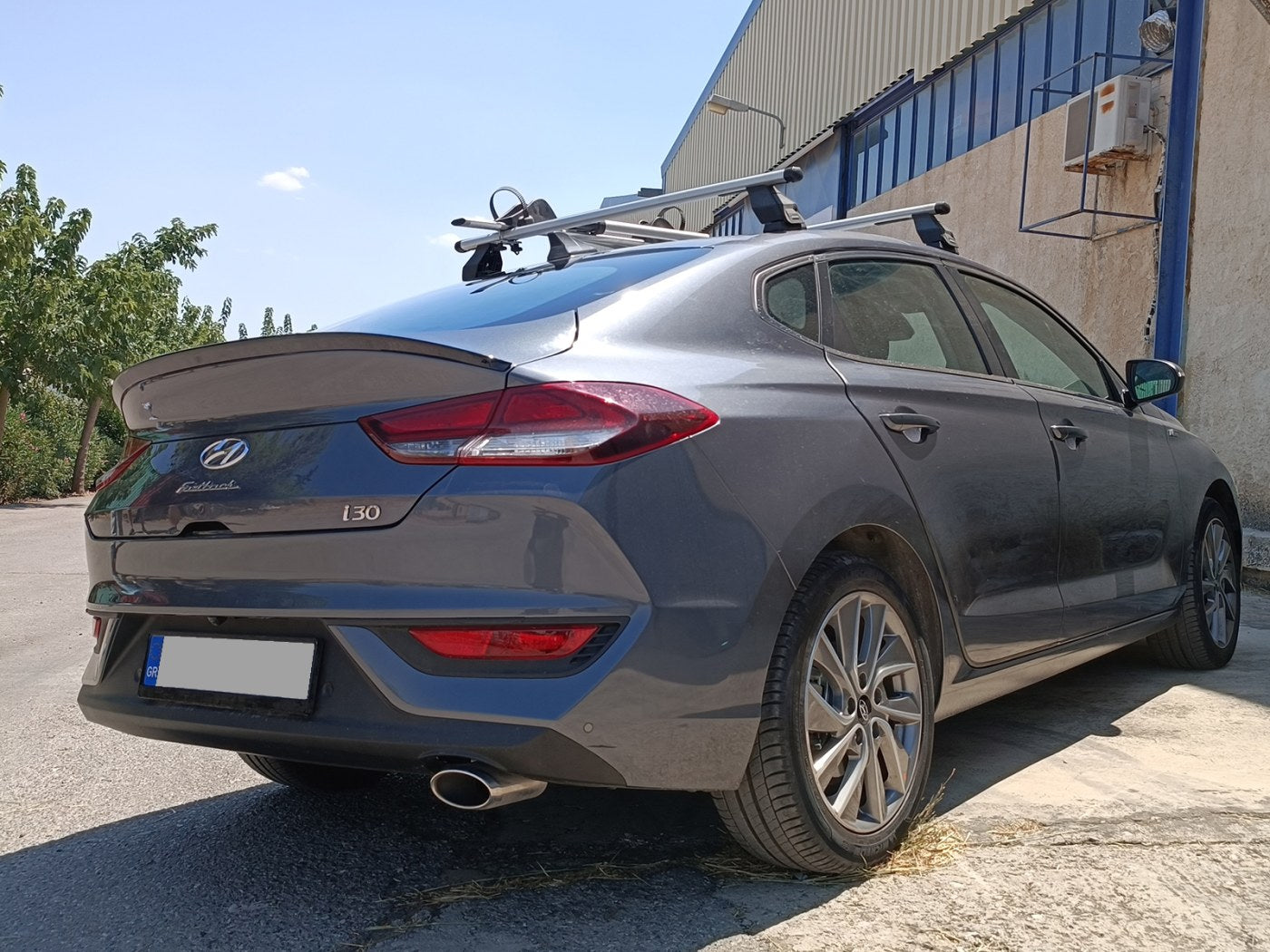 Añadido Aleron Motordrome Hyundai i30 Fastback Normal / Nline 2016-