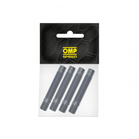 SET 4 ESPARRAGOS RUEDAS COCHE OMP M14X1.25 LARGO 82MM