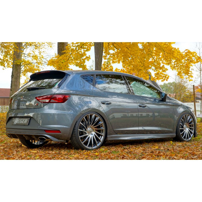 Difusor rieger seat león cupra mk3 2012/16