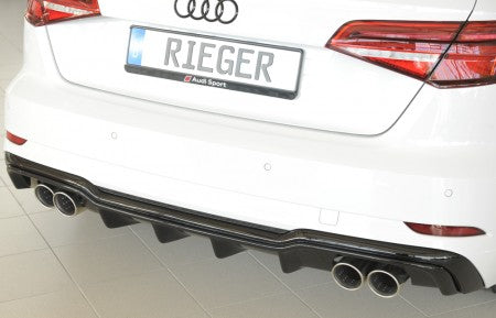 Difusor Rieger Audi A3 8V Facelift