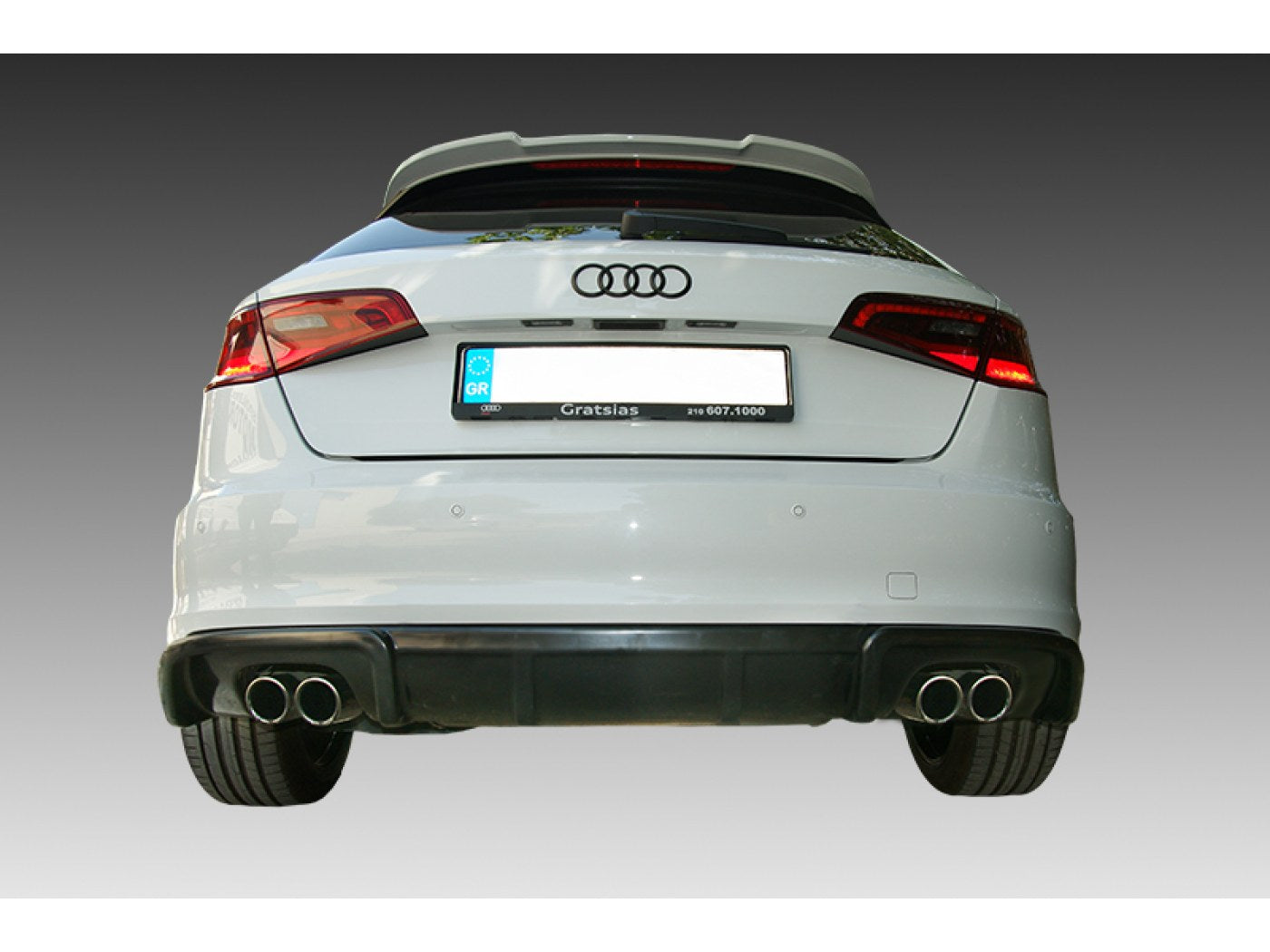 Difusor Motordrome doble salida Audi A3 8V Sportback (2013-2016)