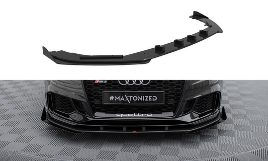 Lip Maxton Pro + flaps Audi RS3 8V Sedan 2016/20a