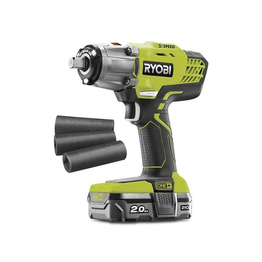 RYOBI LLAVE IMP 18V + BAT 2.0