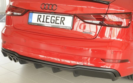 Difusor Rieger Audi A3 S-Line 8V 2016/20