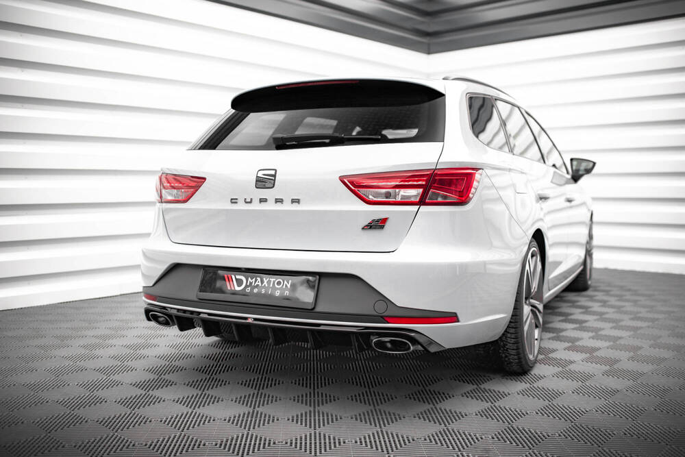 Difusor Maxton seat león mk3 ST Cupra 2012/16