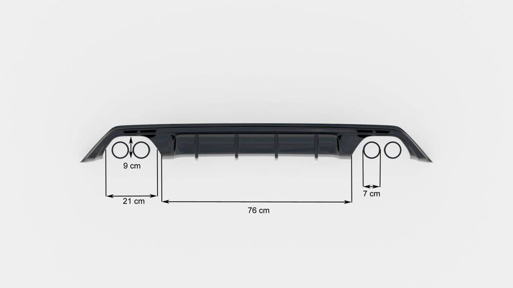 Difusor Maxton V1 Ford Focus MK4 Stline 2018-