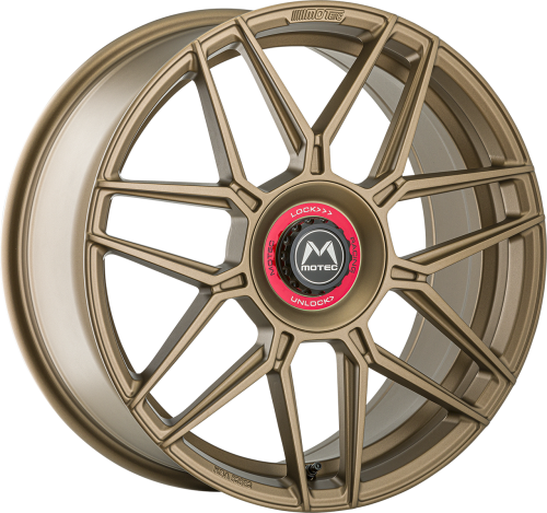 Llantas Motec MCT14 GT ONE 19” / 20” Bronce Mate