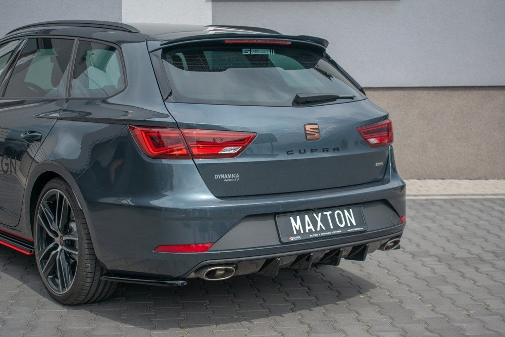 Flaps Difusor Maxton V1 Seat Leon Cupra Mk3 ST 2017/20