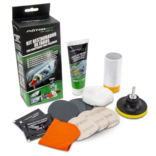 KIT RESTAURADOR FAROS ADAPT TALADROS MOTORKIT CS6