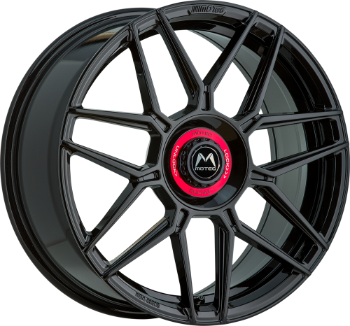 Llantas Motec MCT14 GT ONE 19” / 20” Negro Brillo