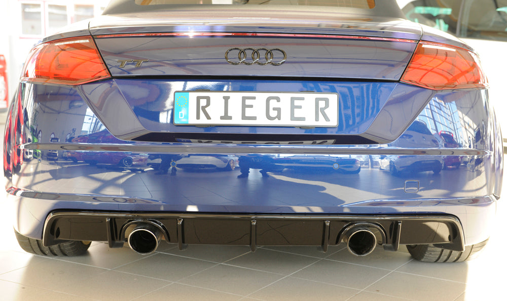 Difusor Rieger Audi TT S-Line 8J/8S  2014 en adelante