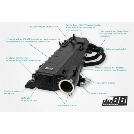 Charge Cooler Do88 B58 - Toyota GR Supra A90 / G42 / G22 / G30 / G32 / G11