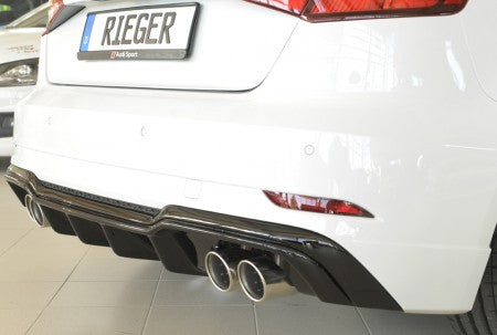 Difusor Rieger Audi A3 8V Facelift