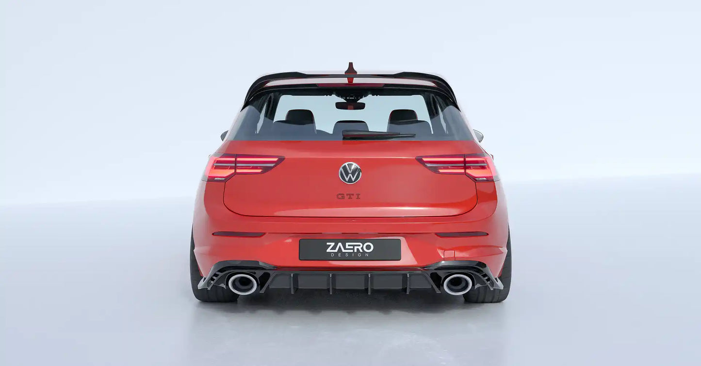 Difusor Zaero Volkswagen Golf mk8 Gti / Clubsport