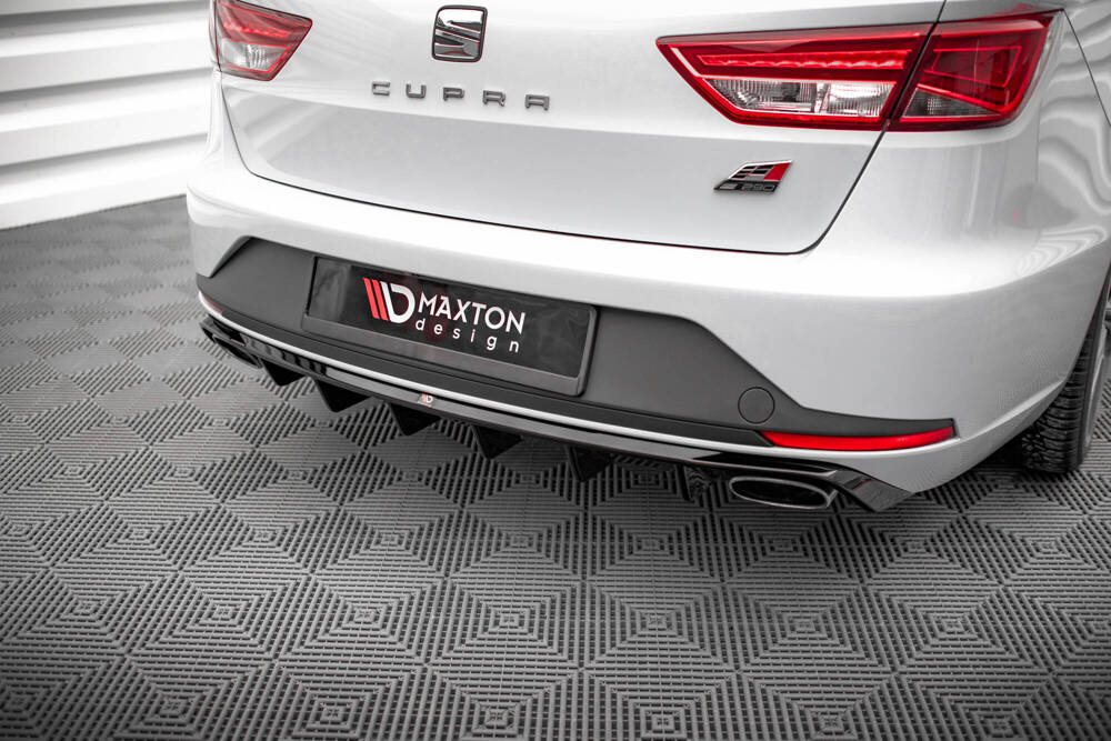 Difusor Maxton seat león mk3 ST Cupra 2012/16