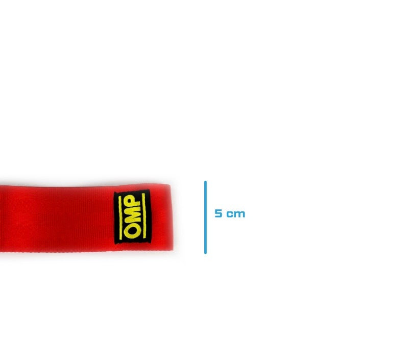 GANCHO DE REMOLQUE 2" STRAP ROJO ORIGINAL