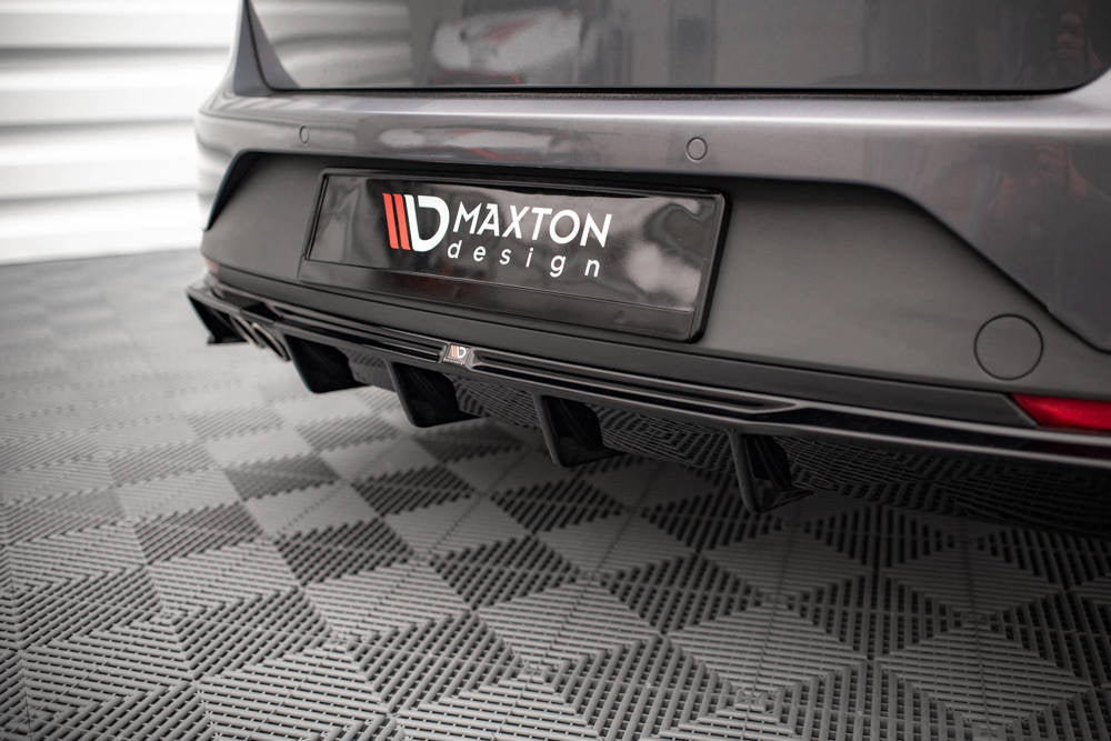 Difusor Maxton seat león mk3 ST Fr 2012/16