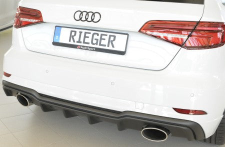 Difusor Rieger Audi A3 S-Line / A3 S3 8V 2016/20