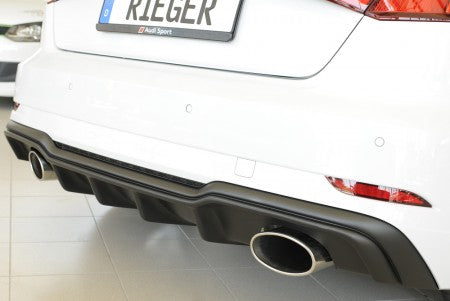 Difusor Rieger Audi A3 S-Line / A3 S3 8V 2016/20