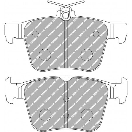 Pastillas Ferodo DS2500 Traseras VAG MQB (Golf 7, Audi A3 8V, Octavia 5E)