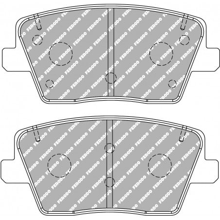 Pastillas Ferodo Traseras DS2500 Hyundai i30N