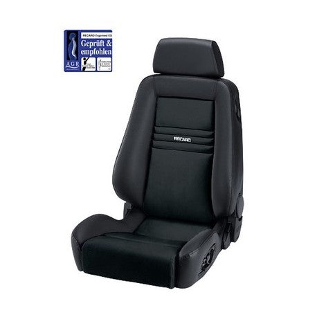 ASIENTO RECARO ERGOMED ES CLIMA DINAMICA NEGRO/PIEL NEGRO PILOTO