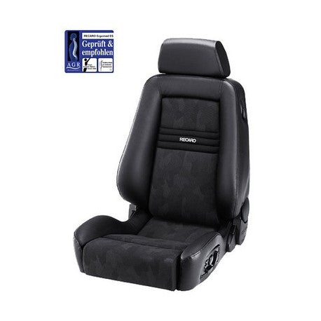 ASIENTO RECARO ERGOMED ES CLIMA ARTISTA NEGRO/PIEL NEGRO COPILOTO