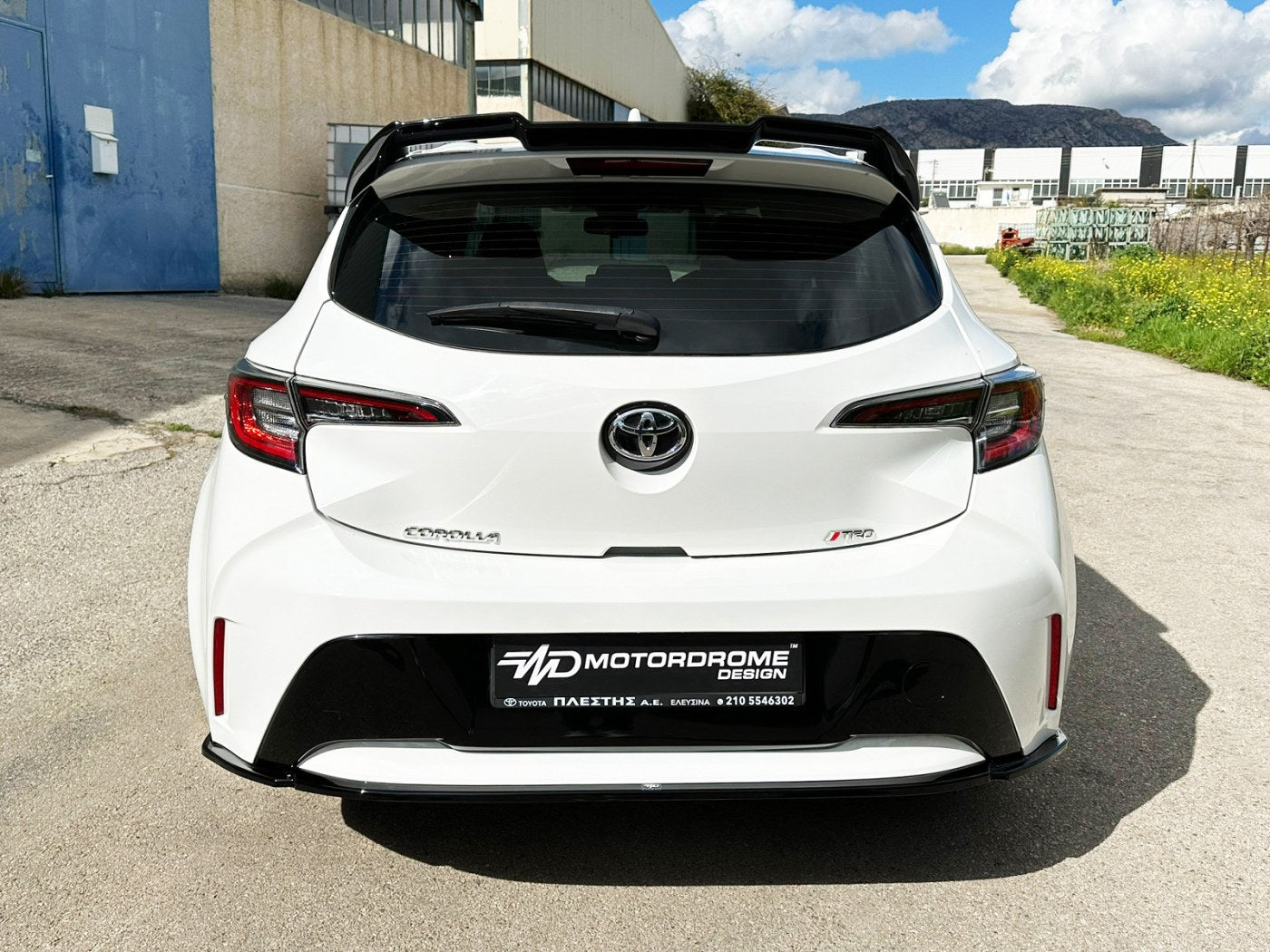 Aleron Motordrome Toyota Corolla Normal / Gr Sport 2018-